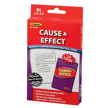 Cause And Effect - 2.0-3.5 By Edupress
