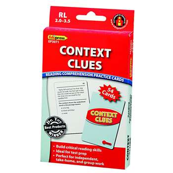 Context Clues - 2.0-3.5 By Edupress