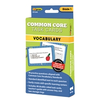 Gr 1 Common Core Task Cards Vocabulary, EP-3340