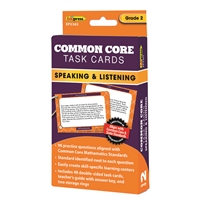 Common Core Task Cards Speaking & Listening Gr 2, EP-3365