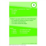 Brain Blasters Vocabulary Practice Cards Gr 4 By Edupress