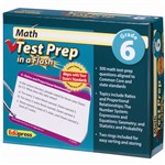 Math Test Prep In A Flash Gr 6 By Edupress