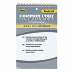 Quick Flip Reference For Common Core State Standards Math Gr 6 - 8 By Edupress