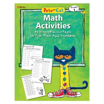 Pete The Cat Math Workbook Gr 1, EP-3514