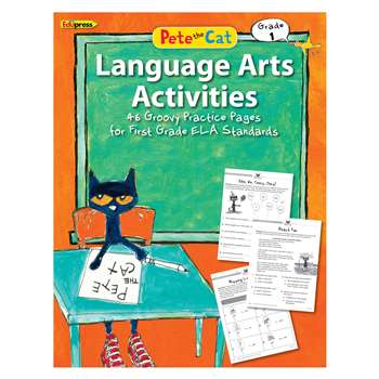 Pete The Cat Language Arts Workbook Gr 1, EP-3515