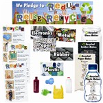 Reduce Reuse Recycle Mini Bulletin Board Set By Edupress