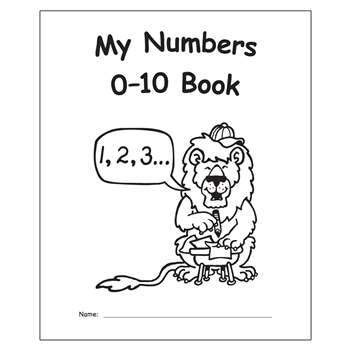 My Own Books My Numbers 0-10 Book, EP-60006