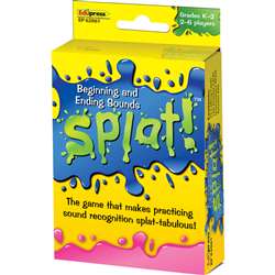 Beginning Ending Sounds Splat Game, EP-62061