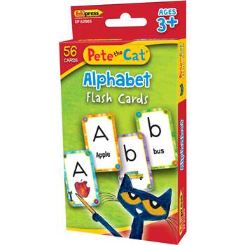Pete The Cat Alphabet Flash Cards, EP-62065