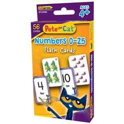 PETE THE CAT NUMBERS 0-25 FLASH - EP-62066