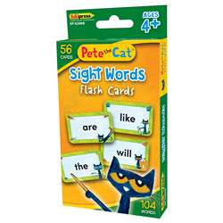 Pete The Cat Sight Words Flash Crds, EP-62068