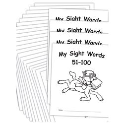 My Own Books Sight Word 51-100 25Pk, EP-62143