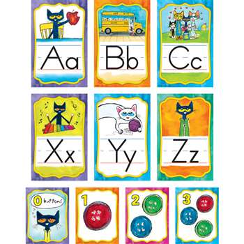 Pete The Cat Alphabet Bulletin Board Set, EP-63950