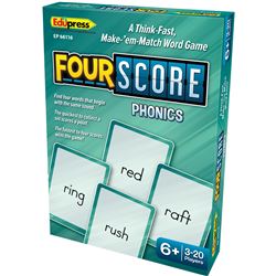 Four Score Phonics Card Game, EP-66116
