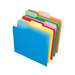 Oxford 100Ct Assorted Color Top File Folders
