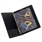 Oxford Zipper Mesh Binder Pockets 10 1/2 X 8 By Esselte