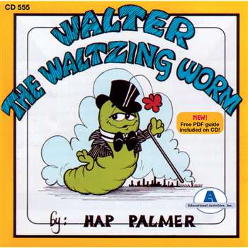 Walter The Waltzing Worm Cd By Educational Activities