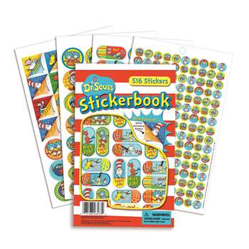 Shop Dr Seuss Corners Stickerbooks - Eu-609403 By Eureka
