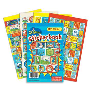 Shop Dr Seuss Awesome Stickerbooks - Eu-609404 By Eureka