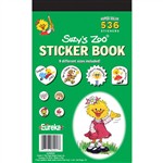 Sticker Book Suzy'S Zoo 536/Pk By Eureka