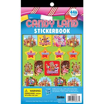Shop Candy Land Stickerbook - Eu-609695 By Eureka