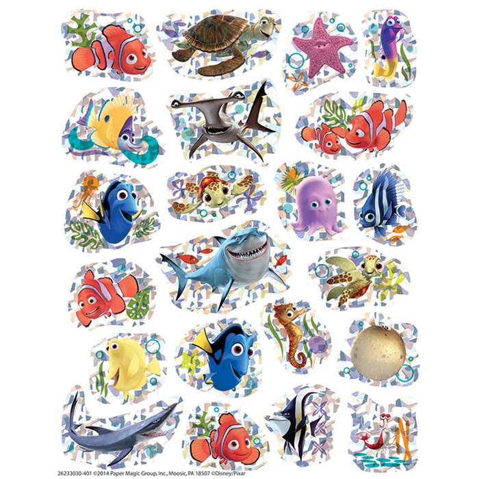 Finding Nemo Sparkle Stickers, EU-623303