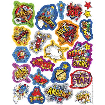 Super Class Sparkle Stickers, EU-623304