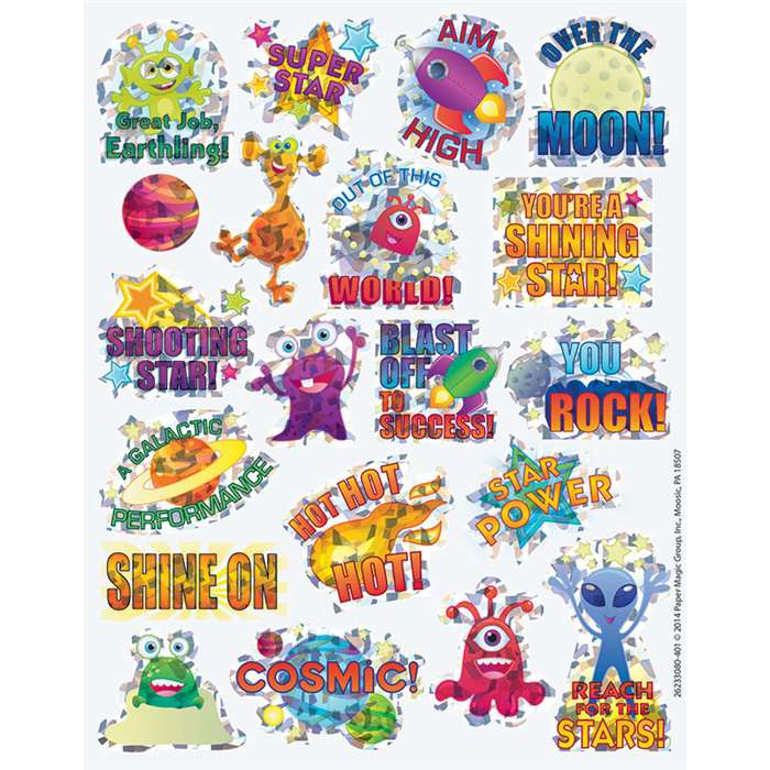 Space Sparkle Stickers, EU-623308