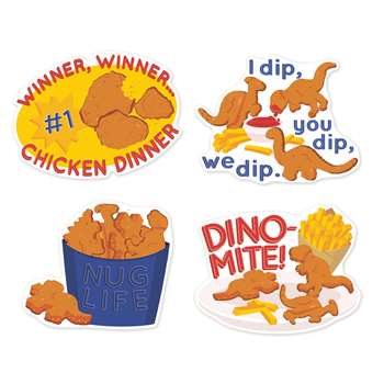 Chicken Nuggets Stickers Scented, EU-628010