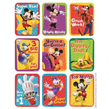 Shop Mickey Mouse Clubhouse Motivational Giant Stickers - Eu-650032 By Eureka