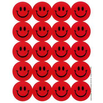 Stickers Scented Smiles 80/Pk Strawberry By Eureka