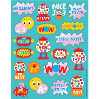 Bubblegum Scented Stickers, EU-650935