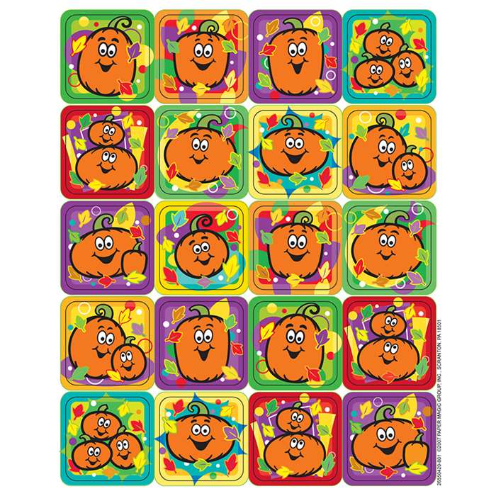 Pumpkins Theme Stickers By Eureka