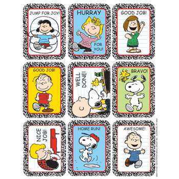 Stickers Peanuts Characters By Eureka