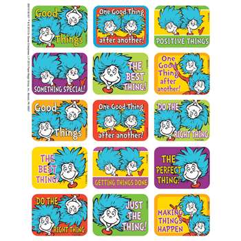 Shop Dr Seuss Thing 1 And 2 Success Stickers - Eu-657413 By Eureka