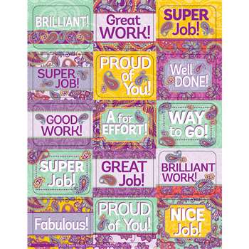 Positively Paisley Stickers Success, EU-658409