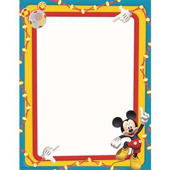 Shop Mickey Mouse Clubhouse Primary Colors Computer Paper - Eu-812117 By Eureka