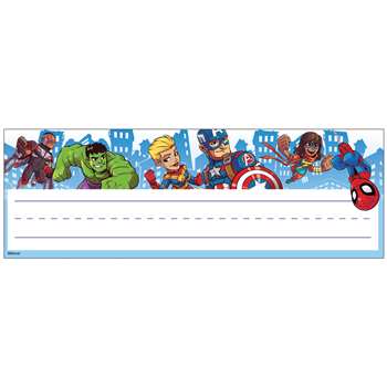 Marvel Super Hero Adventure Name Plates Self Adhes, EU-833071