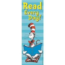 Cat In The Hat Read Every Day. Bookmarks By Eureka