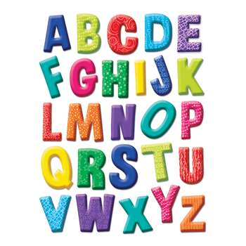 Color My World Alphabet Window Clings, EU-836071