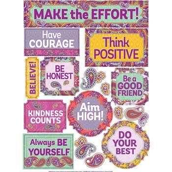 Positively Paisley Window Clings, EU-836088