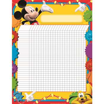 Shop Mickey Mouse Clubhouse Incentive Chart 17X22 Poster - Eu-837001 By Eureka