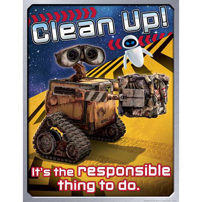 Wall-E Clean Up 17X22 Poster, EU-837006
