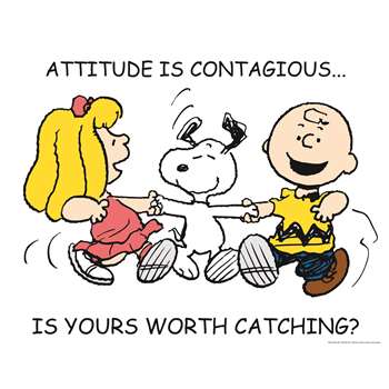 Peanuts Attitude 17X22 Poster By Eureka