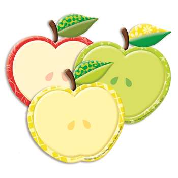 Color My World Assorted Apple Paper Cutouts, EU-841000