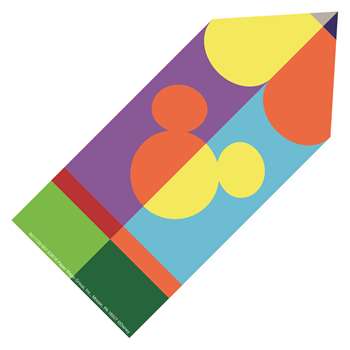 Geo Mickey Pencil Paper Cut Outs, EU-841112