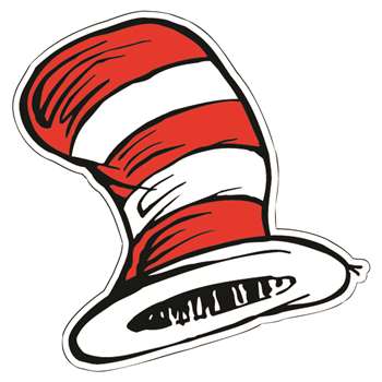 Dr Seuss The Cats Hat Cut-Outs By Eureka