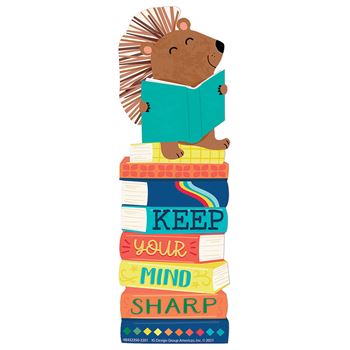 Hedgehog Keep Mind Sharp Bookmark, EU-843235