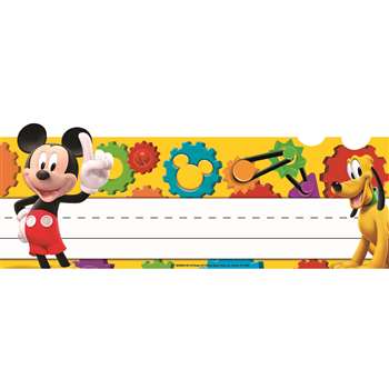 Shop Mickey Mouse Clubhouse Mickey Gears Tented Name Plates - Eu-843504 By Eureka