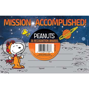 Peanuts Nasa Recognition Award, EU-844220